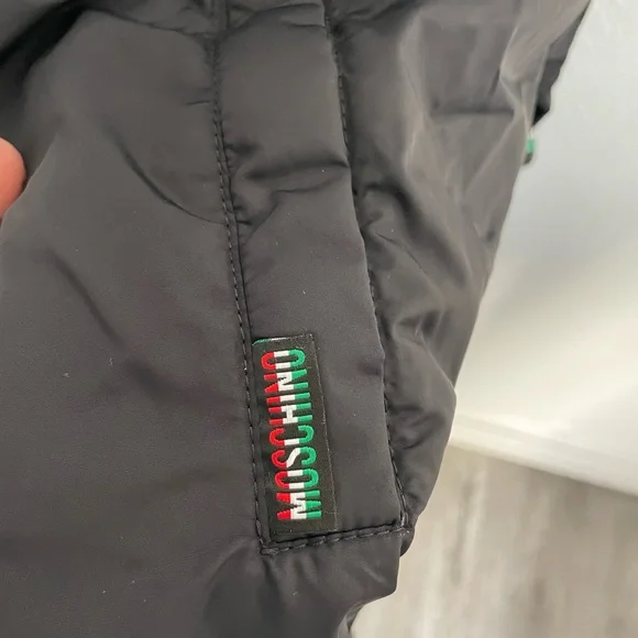 Moschino couture coat with logo - Picture 5 of 11